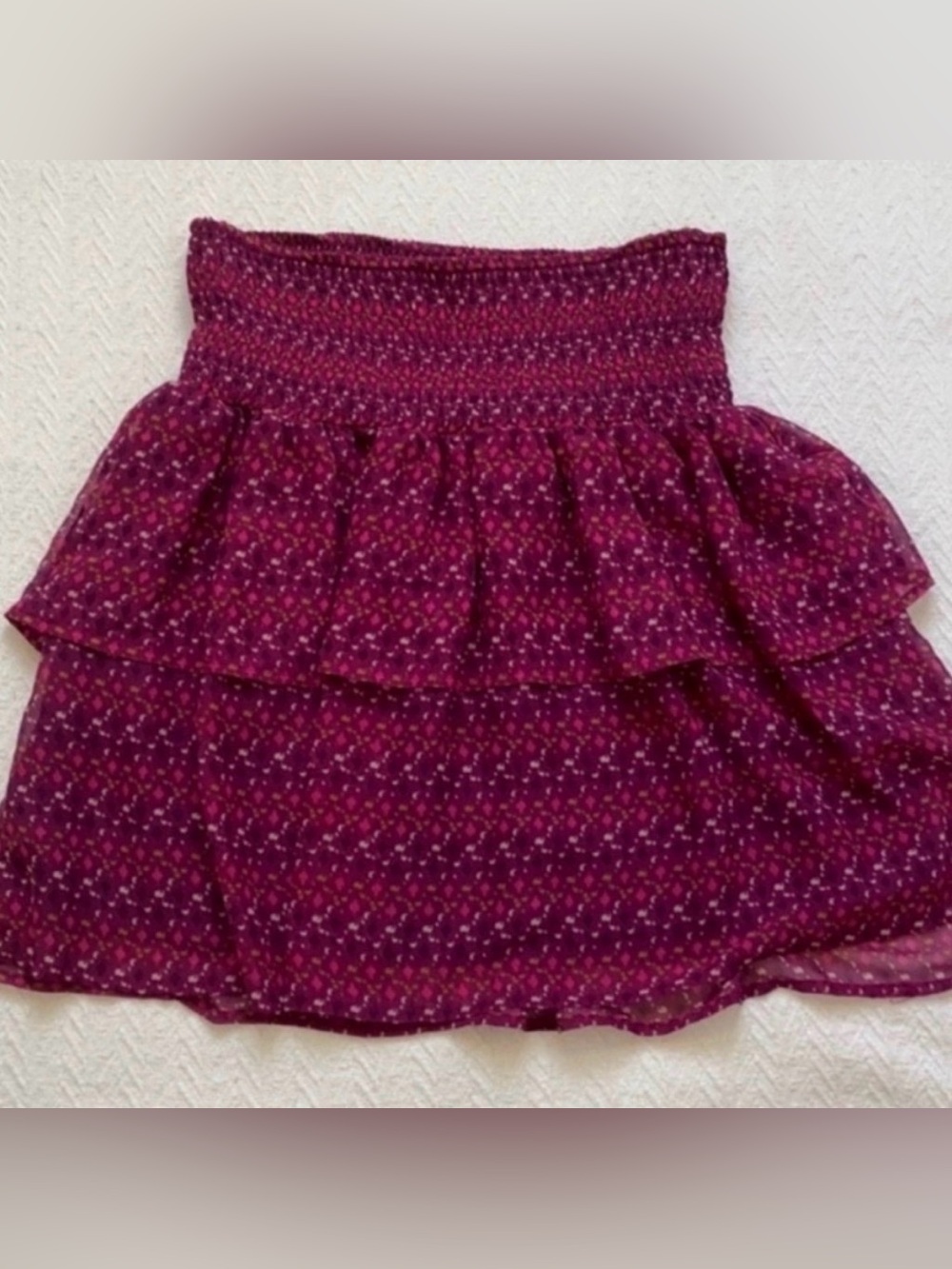 Old Navy Tiered Mini Skirt Size Small